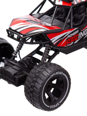 Машинка на радиоуправлении BeBoy «Дорожный Герой Pioneer Racing» красный