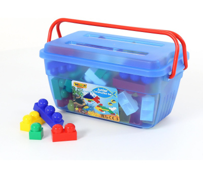 Конструктор Полесье Юниор (114 элементов) в контейнере Конструктор Полесье Юниор (114 элементов) в контейнере