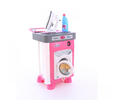 Игровой набор Полесье Carmen №2 со стиральной машиной (в коробке)