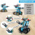Конструктор Трансформер «Робот-вездеход 2в1, Голубой» с ДУ