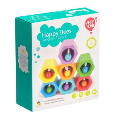 Деревянная игрушка Lucy&Leo Пчелки