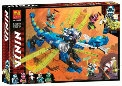 Конструктор Ninja «Кибердракон Джея»