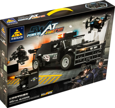 Конструктор Kazi SWAT «Таранный броневик»