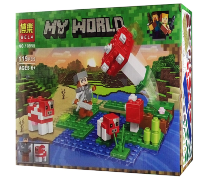 Конструктор My World «Грибной остров»