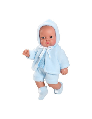 Кукла-пупс "ASI" Горди в голубом костюмчике, 28 см Кукла-пупс "ASI" Горди в голубом костюмчике, 28 см