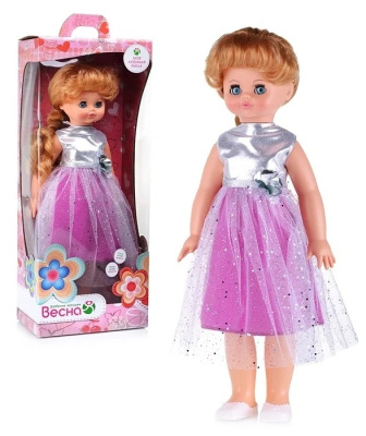 Кукла Весна «Алиса праздничная 1» озвученная, 55 см