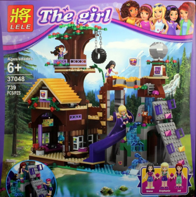 Конструктор Френдс «Спортивный лагерь: дом на дереве»