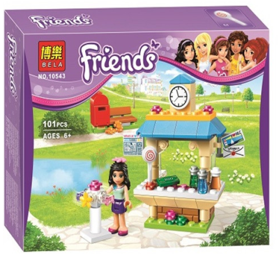 Конструктор Френдс «Туристический киоск Эммы»