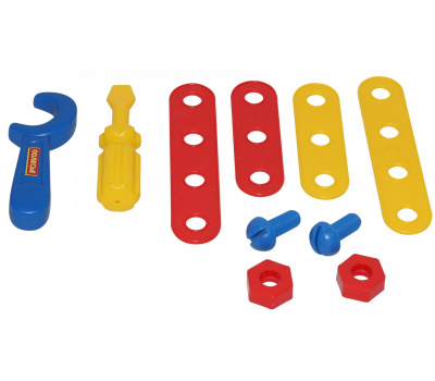 Игровой набор Полесье Механик (10 элементов)