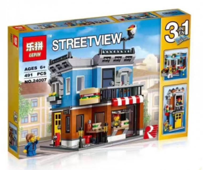 Конструктор StreetView «Магазинчик на углу 3 В 1» Конструктор StreetView «Магазинчик на углу 3 В 1»