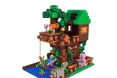 Конструктор Майнкрафт «Домик у реки»