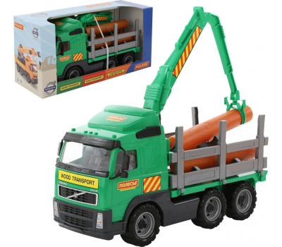 Автомобиль Полесье Volvo лесовоз (в коробке)