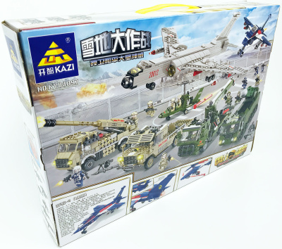 Конструктор Kazi «Китайский истребитель JJ-9» Конструктор Kazi «Китайский истребитель JJ-9»