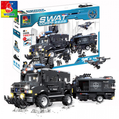 Конструктор Woma Swat Полиция «Спецназ: группа разведки»