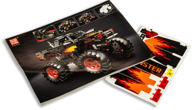 Конструктор Mould King «Монстр-трак Пламя» с ДУ