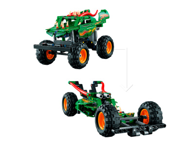 Конструктор BL «Monster Jam Dragon» 2в1