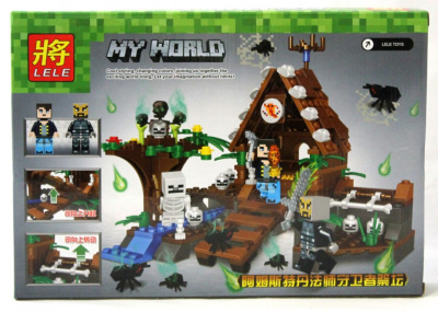 Конструктор Minecraft «Хижина ведьмака»