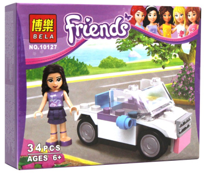 Конструктор Френдс «Автомобиль Эммы»