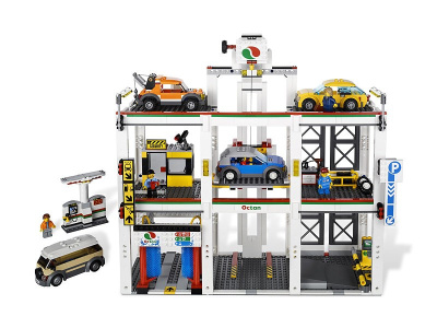 Конструктор Cities «Городской Двухуровневый Гараж»