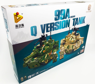 Конструктор Panlos Brick «Танк 99A Version Q»