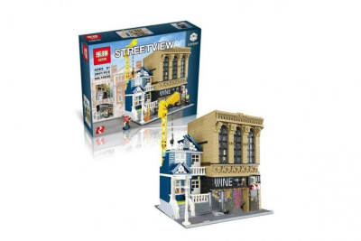 Конструктор Lepin StreetView 15035 Бар и финансовый центр