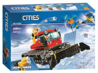 Конструктор Cities «Снегоуборочная машина»
