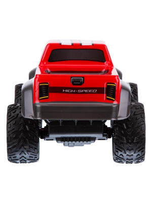 Машинка на радиоуправлении BeBoy «Дорожный Герой Monster Truck Hight-Speed» красный