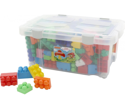 Конструктор Полесье Великан (204 деталей) в контейнере Конструктор Полесье Великан (204 деталей) в контейнере