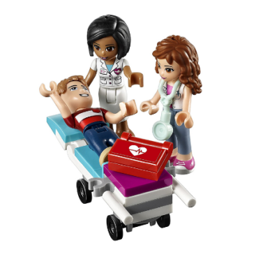 Конструктор Френдс «Клиника Хартлейк Сити»