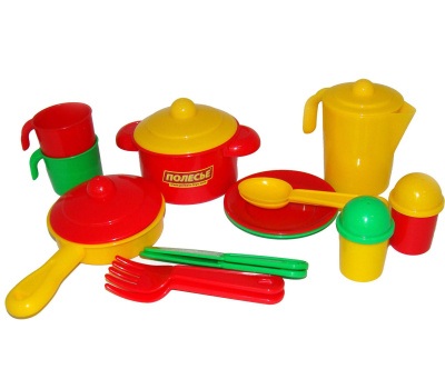Набор детской посуды Полесье Настенька на 2 персоны