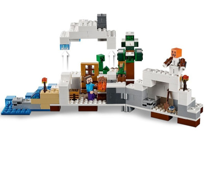 Конструктор Minecraft My World «Снежное убежище»