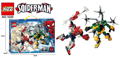 Конструктор Супер Герои «Человек-Паук против Доктора Осьминога»