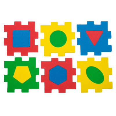 Бомик Мягкий конструктор Кубик-геометрия