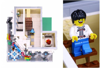 Конструктор Streetview «MOC Sunshine Hotel»