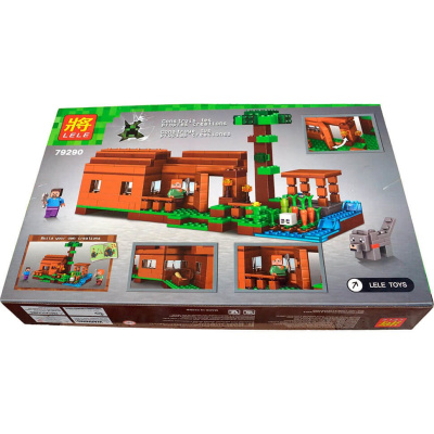 Конструктор Minecraft My World «Дом с огородом»