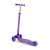 Трехколесный самокат Полесье (с наклейкой V2), цвет: фиолетовый