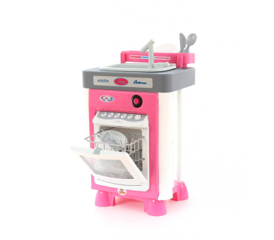 Игровой набор Полесье Carmen №3 с посудомоечной машиной и мойкой