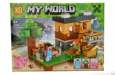 Конструктор МайнкрафтКонструктор Minecraft «Коттедж Стива и Алекс»