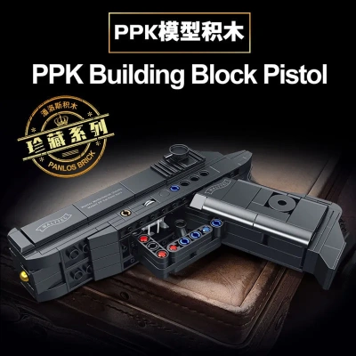 Конструктор Panlos Brick «Пистолет PPK»