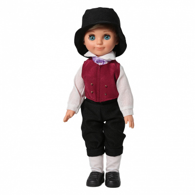 Кукла Весна Мальчик в Норвежском костюме, 30см