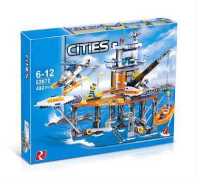 Конструктор Cities «Платформа береговой охраны» Конструктор Cities «Платформа береговой охраны»