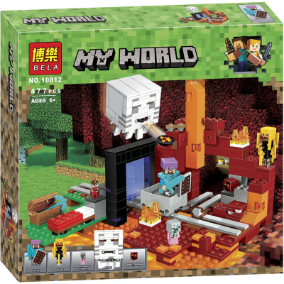 Конструктор Minecraft «Портал в Нижний мир»