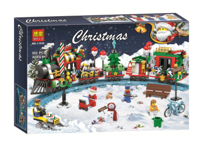 Конструктор «Рождественский паровоз» Bela