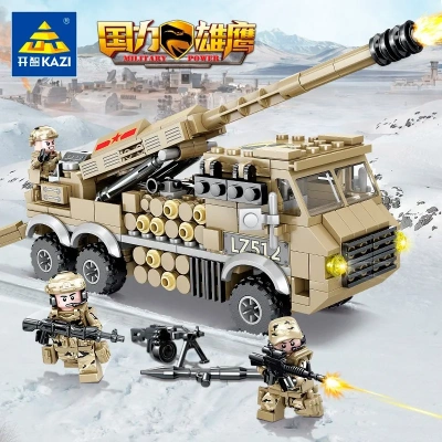 Конструктор Kazi «Самоходная гаубица 155-ММ»