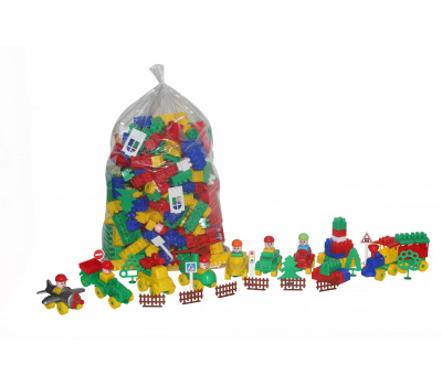 Конструктор Полесье Строитель (348 элементов) Конструктор Полесье Строитель (348 элементов)