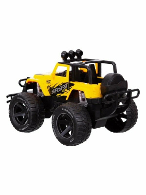 Машинка на радиоуправлении BeBoy «Дорожный Герой Sport Off-Road RS» жёлтый Машинка на радиоуправлении BeBoy «Дорожный Герой Sport Off-Road RS» жёлтый