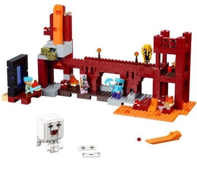 Конструктор Minecraft My World «Подземная крепость»