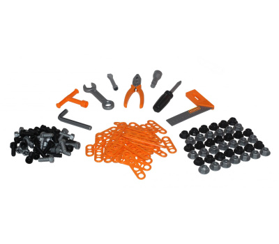 Игровой набор инструментов Полесье №5 (129 элементов)