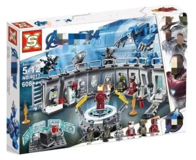 Конструктор Супер Герои «Лаборатория Железного Человека»