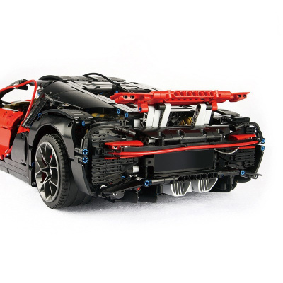 Конструктор Lepin Technician «Bugatti Chiron» красный